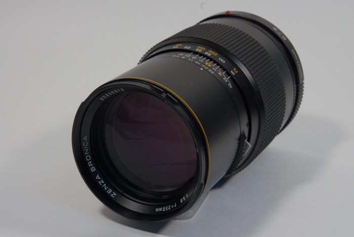 ブロニカ ゼンザノンS250mmF5.6 SQ用