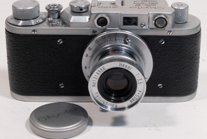 チヨタックスⅢF ヘキサー50ミリF3.5付き