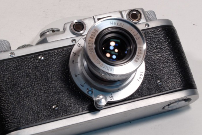 チヨタックスⅢF ヘキサー50ミリF3.5付き