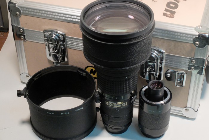 Ai-s ニッコール 300mmF2.8 NEW TC-300付き